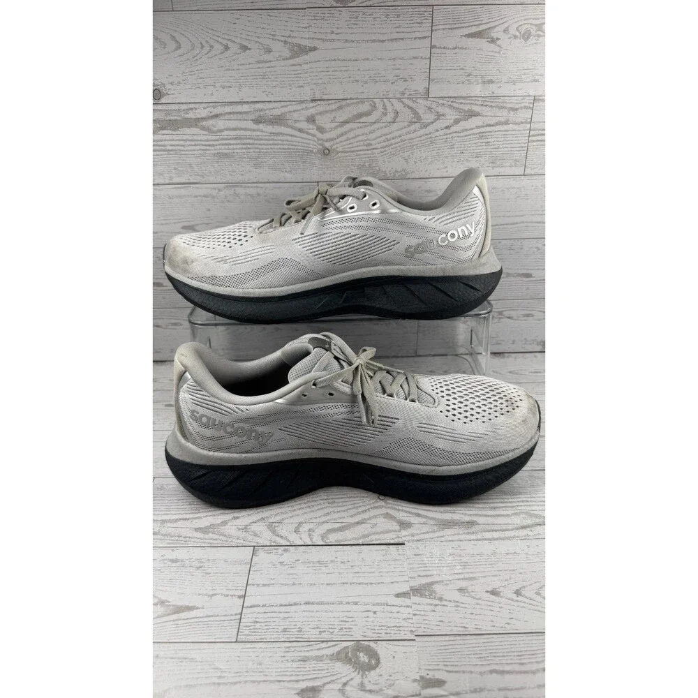 Saucony Ride 18 S21000-103 Gray 10D Mens Lightweight Sneakers Running Shoes #916